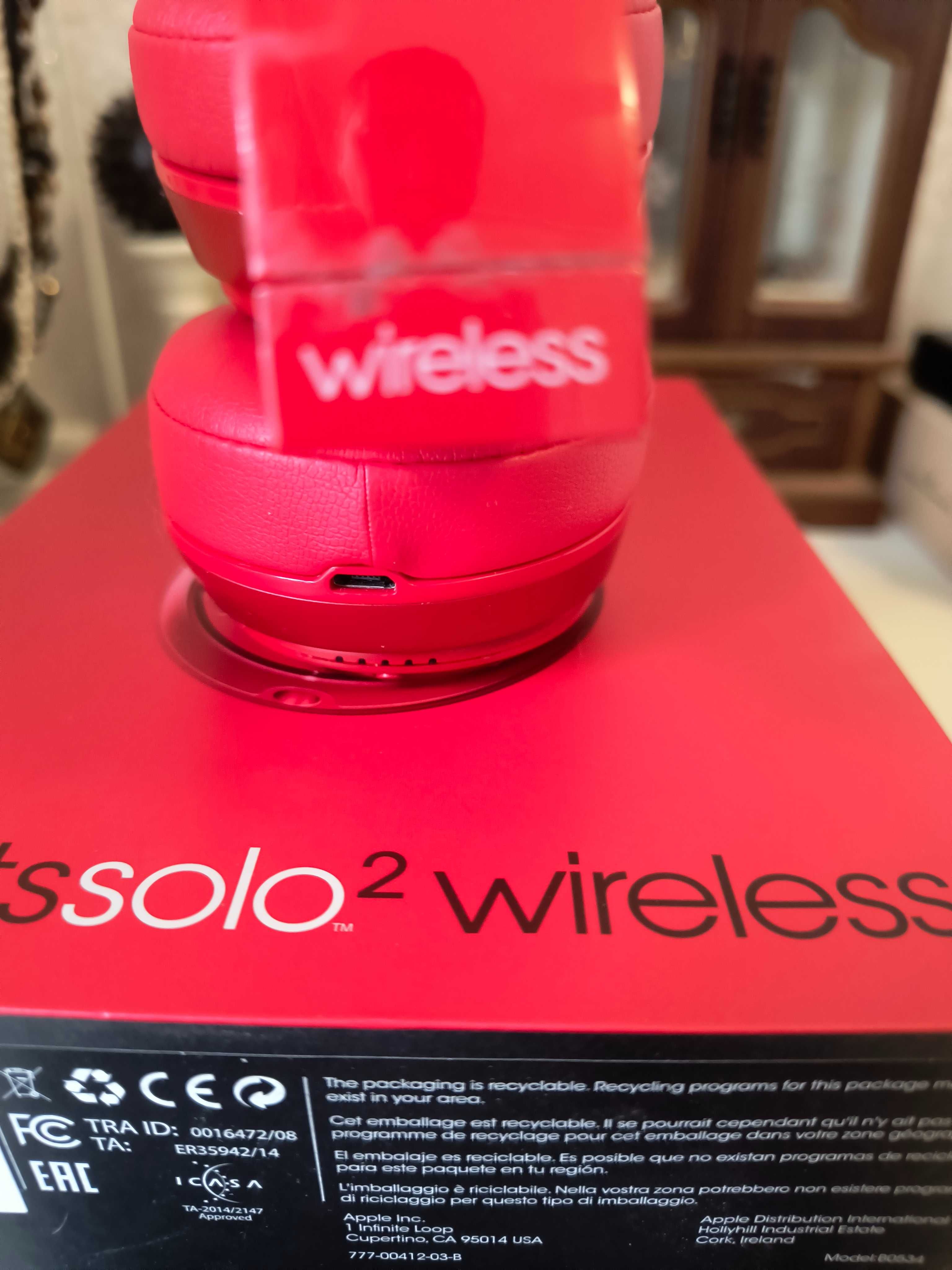 Наушники  beats solo 2 wireless