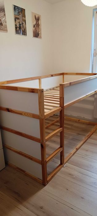 Łóżko piętrowe KURA Ikea