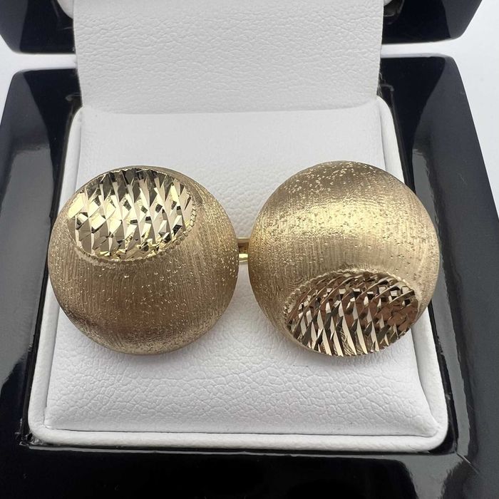 Niesamowite Złote Kolczyki P585 5,75g Angielskie