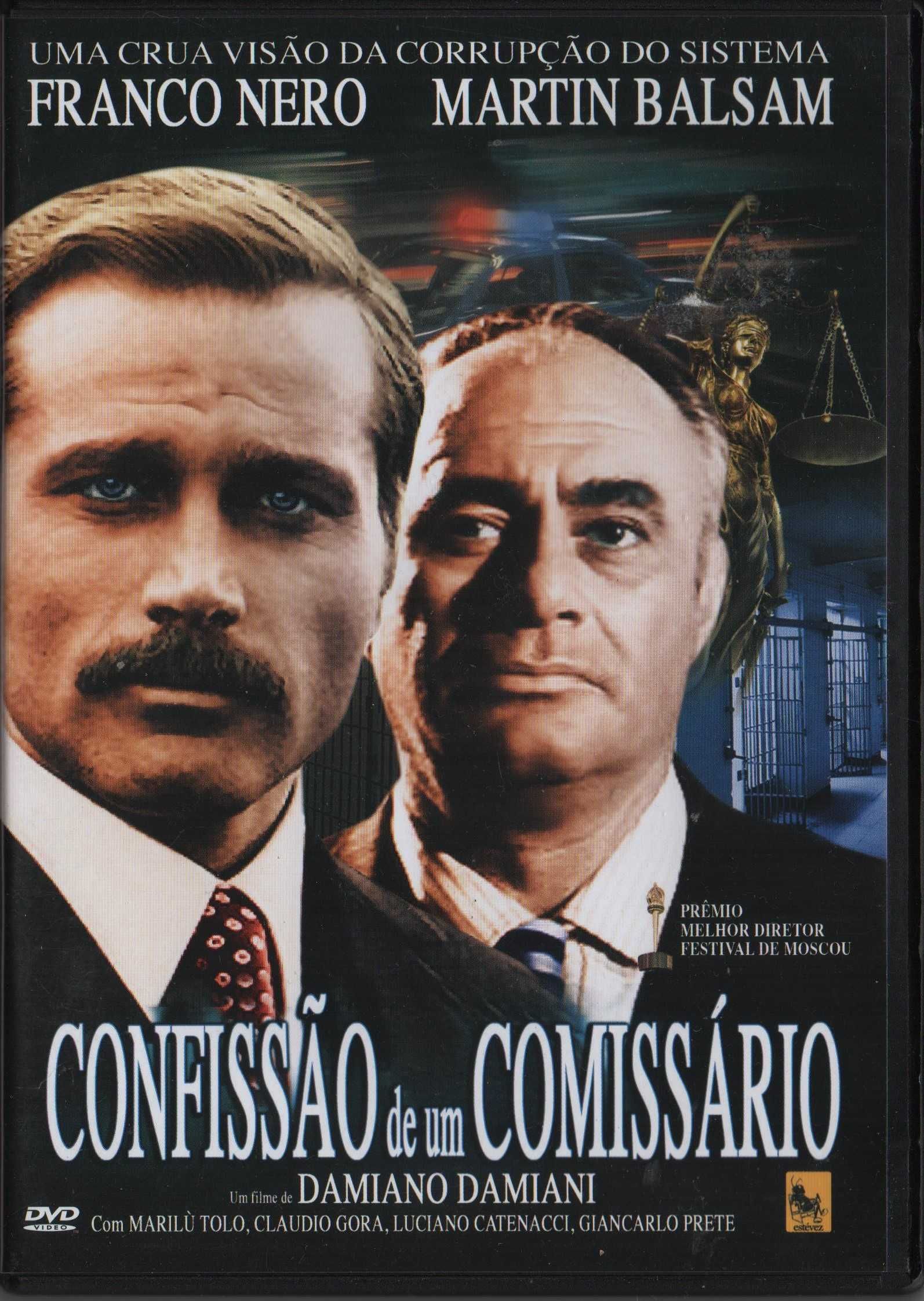 Dvd Confissão de Um Comissário - suspense - Franco Nero