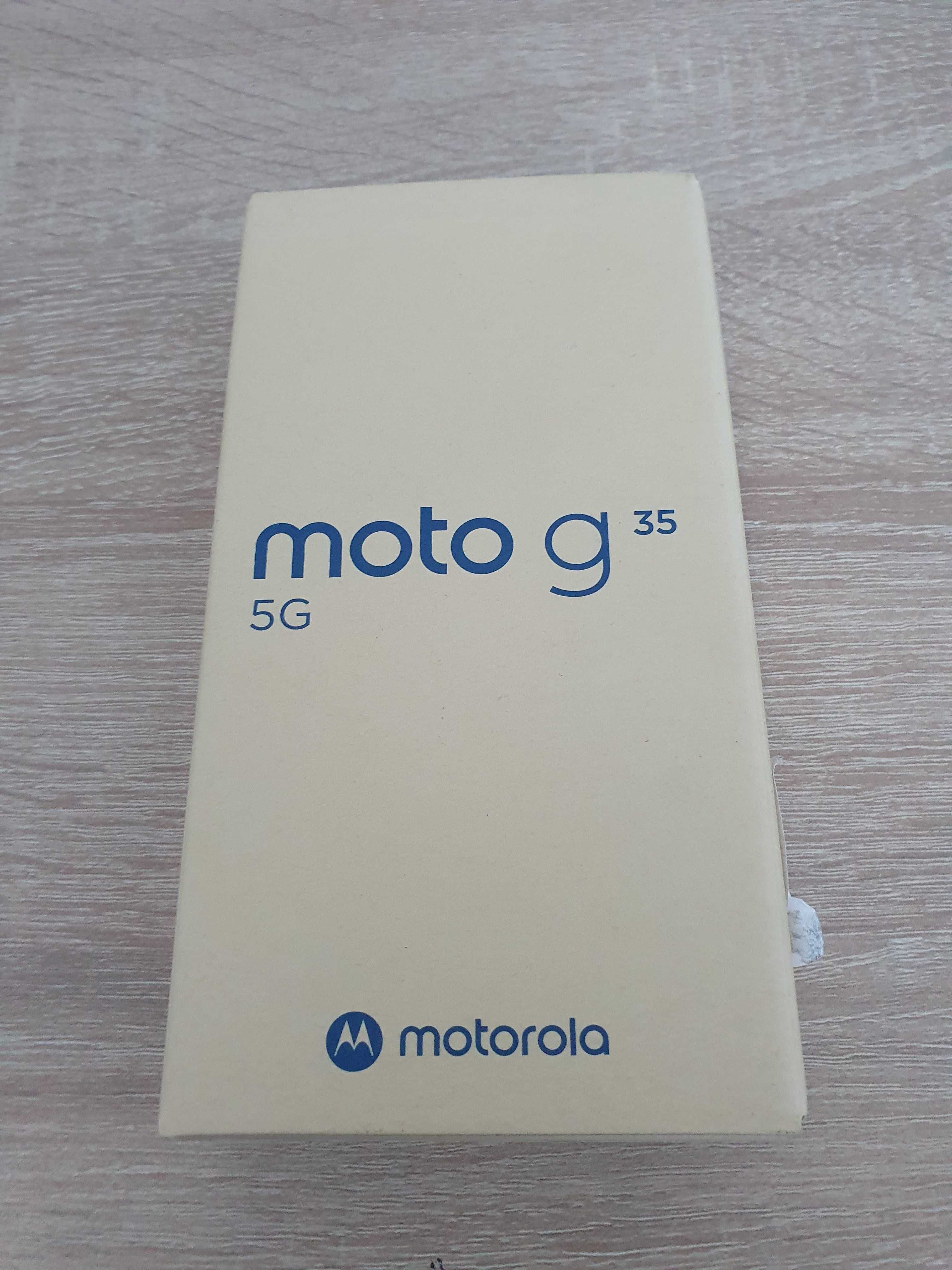 Nowa Motorola Moto G 35 8/128 5G zielona, cały zestaw + gwarancja