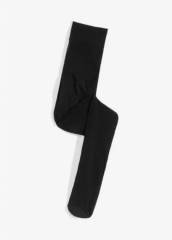 B.P.C rajstopy 30den czarne koronkowe push-up r.48/50