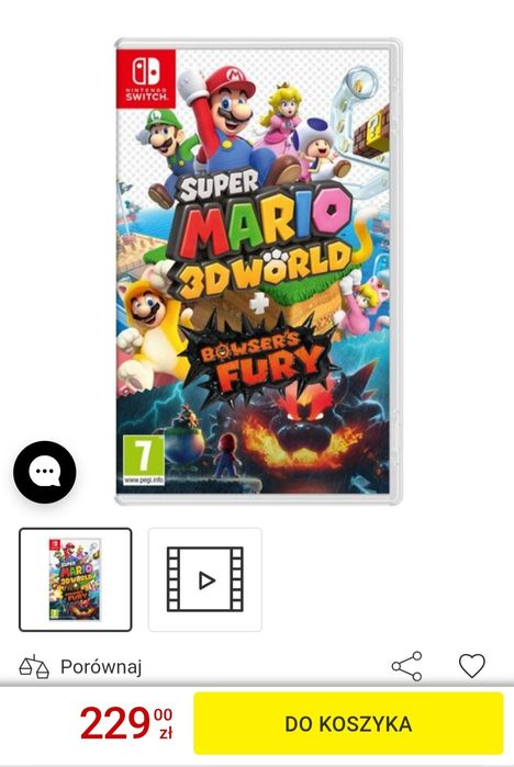 Mario 3D world . POLECAM