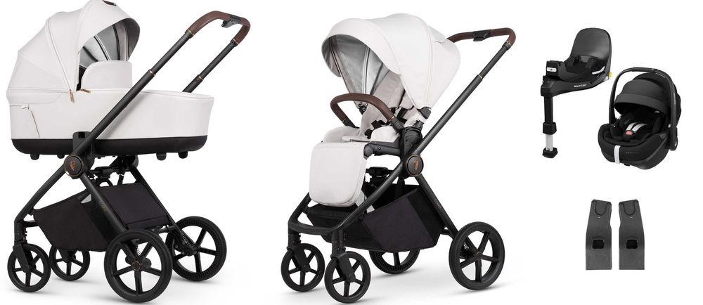 Zestaw Venicci Claro + Maxi Cosi Pebble 360 Pro2 z bazą Slide