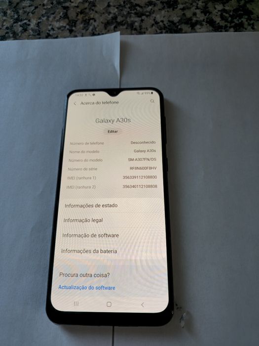 Samsung galaxy A 30s