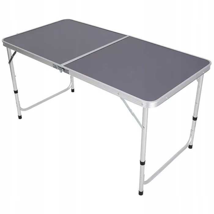 STOLIK SKŁADANY KEMPINGOWY Turystyczny Stół pod Namiot na Biwak 120x60