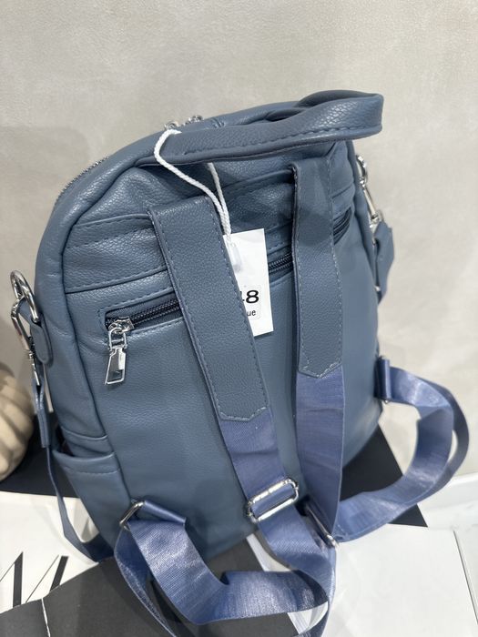 Рюкзак-сумка  денім