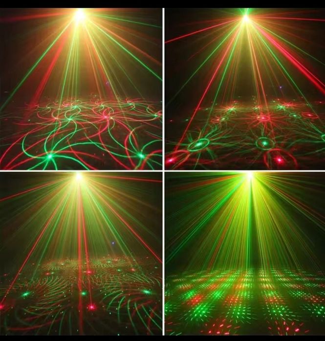 Світломузика, лазерний проектор