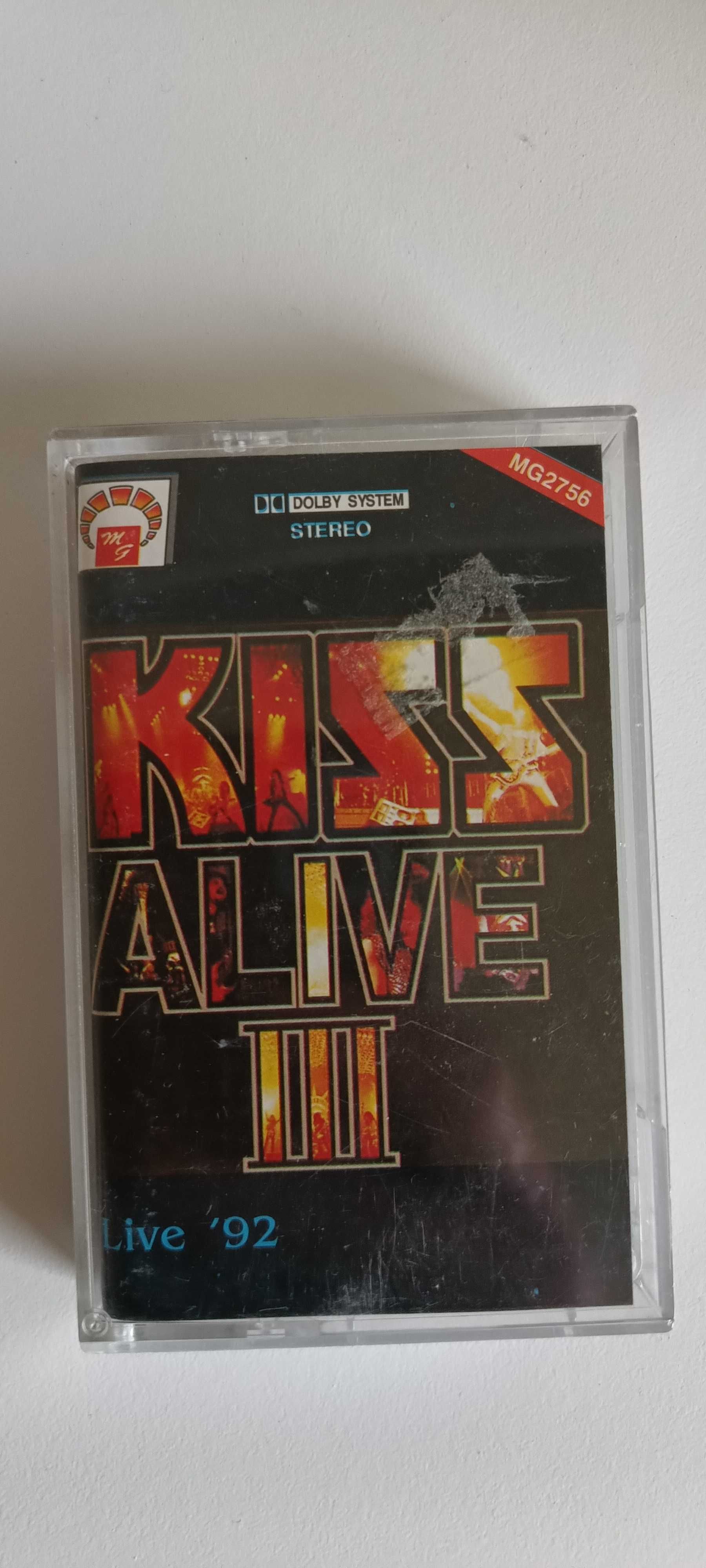 kaseta magnetofonowa kiss alive III