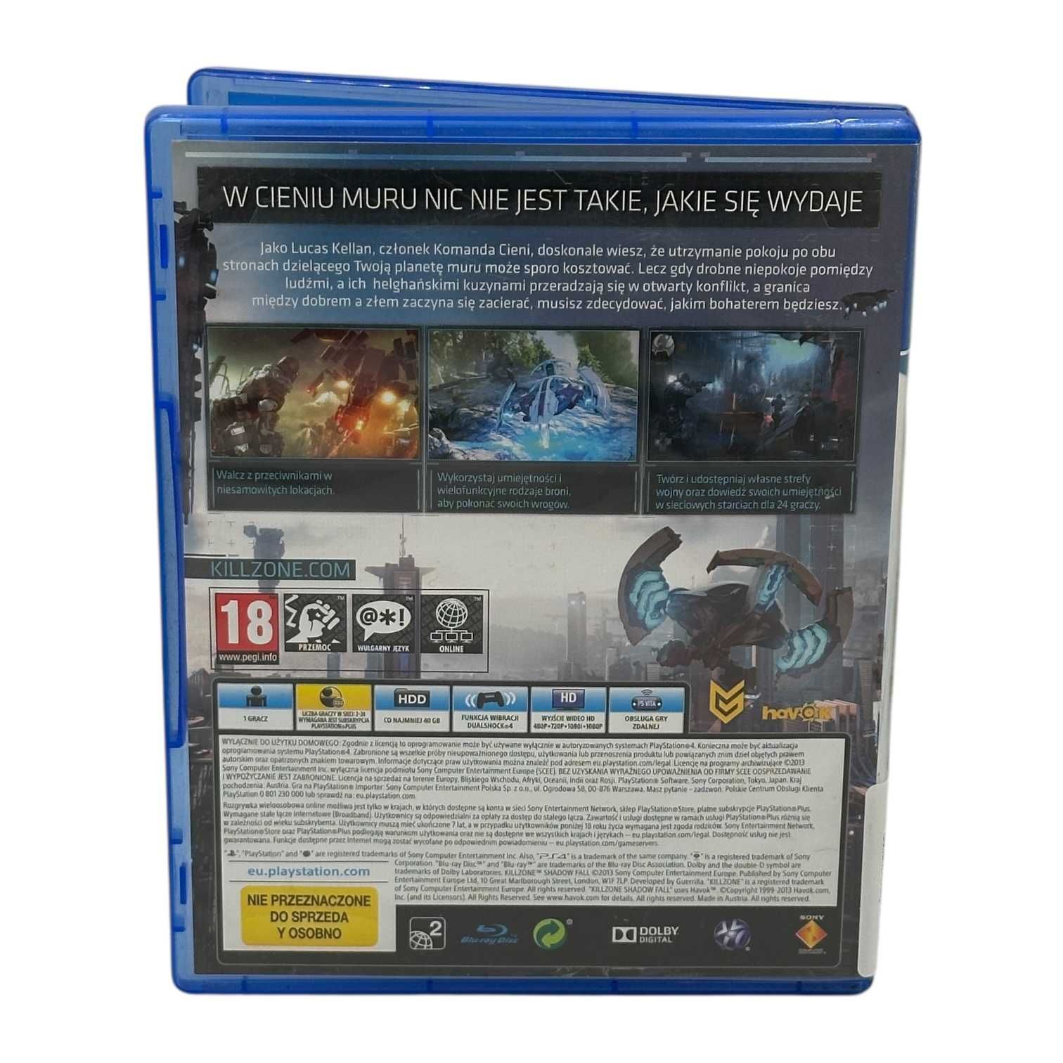 Gra na PS4 Killzone shadow fall