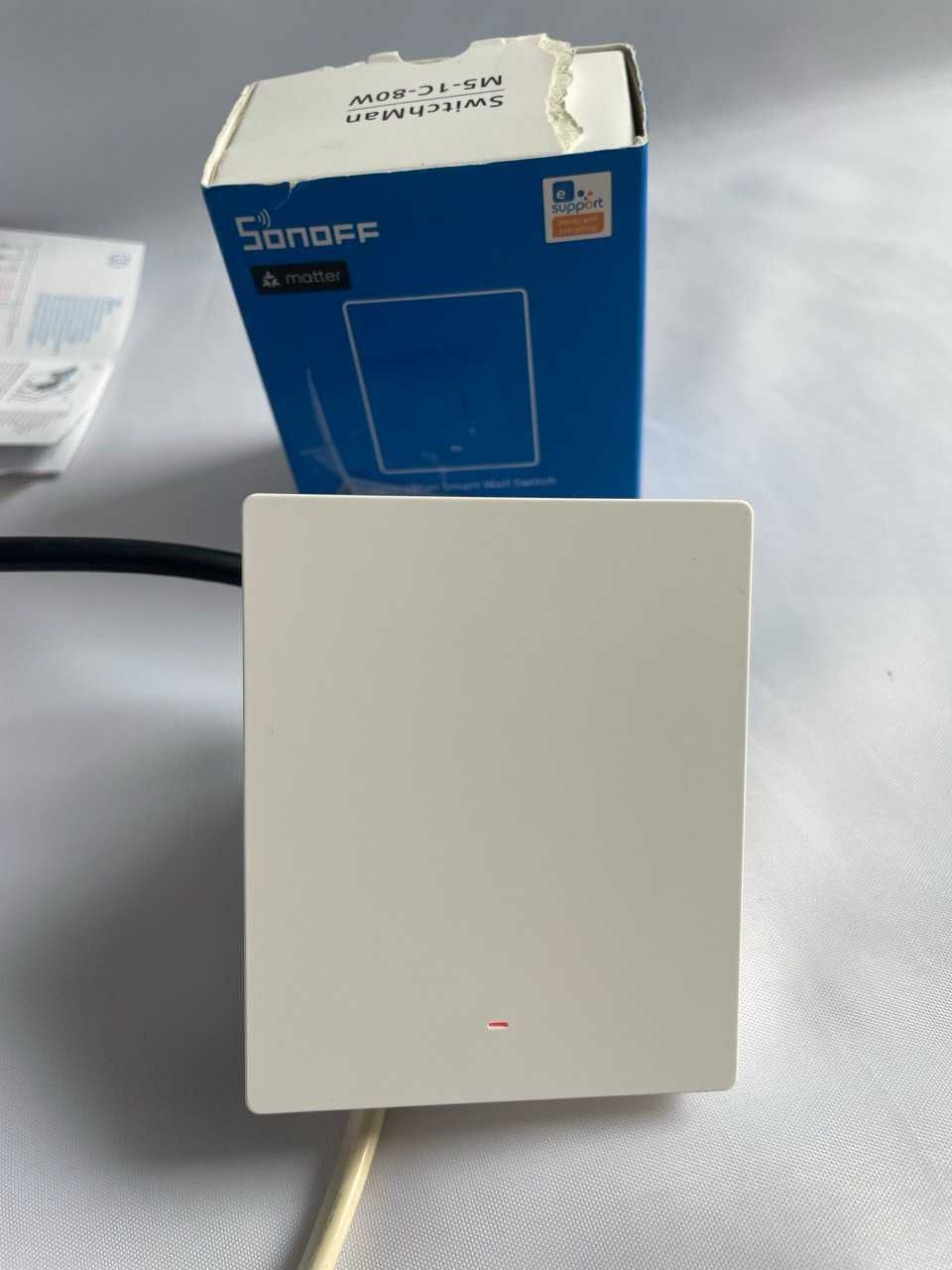 Sonof inteligentny przelacznik scienny wifi m5 1c 80W 2025
