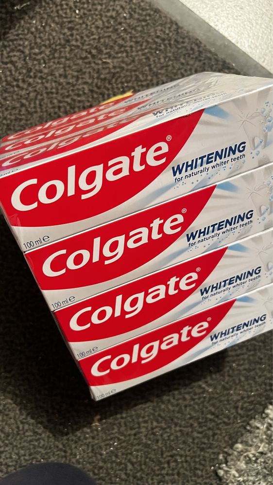 Зубна паста Colgate whitening (відбілююча) блок 12 шт. по 100 мл