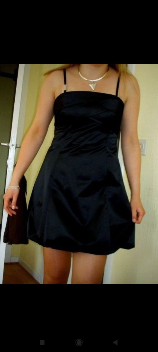 Mała czarna suknia wieczorowa sukienka czarna