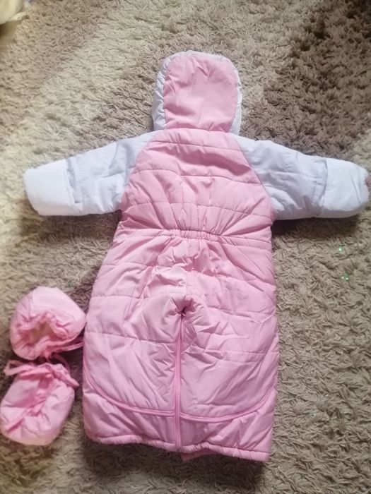 Детский тёплый красивый комбинезон