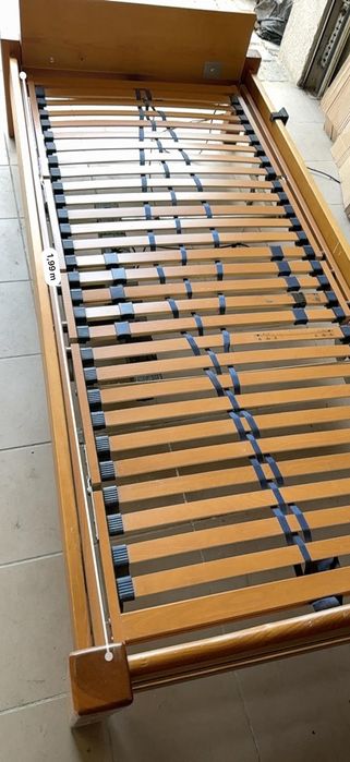 Łóżko ortopedyczne rehabilitacyjne drewno
