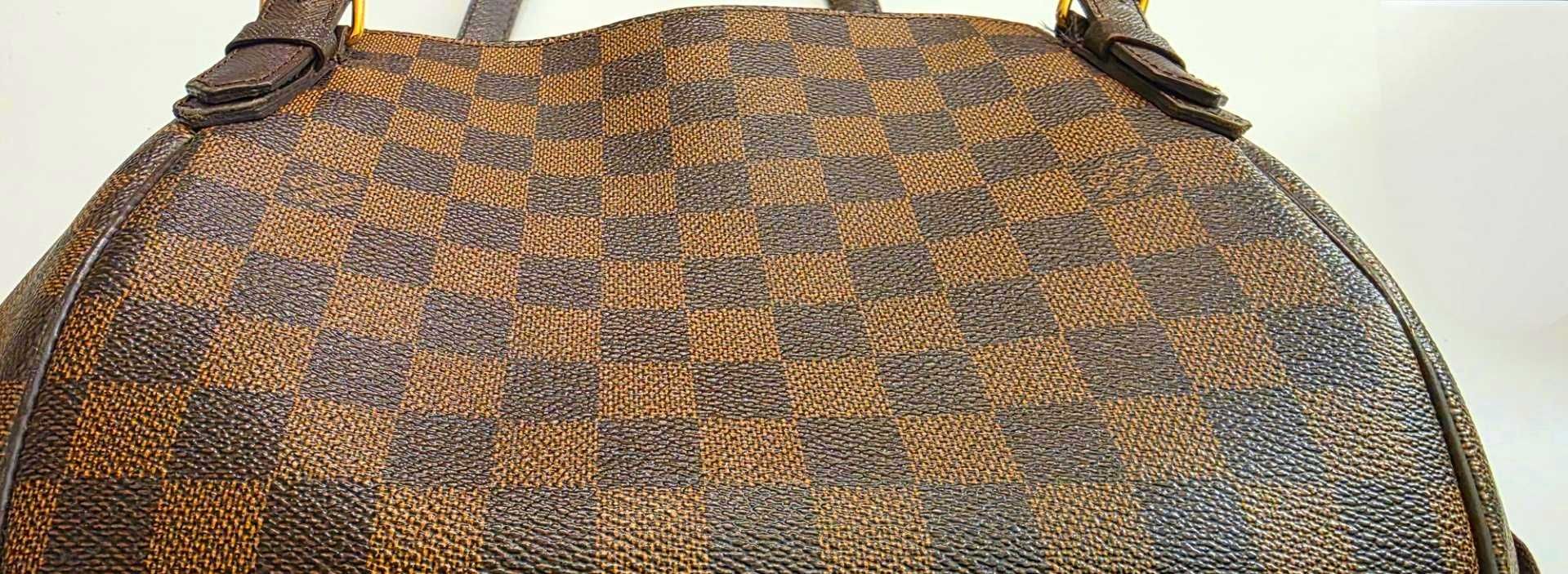 Torebka vintage Louis Vuitton Damier Ebene Belem + portmonetka
