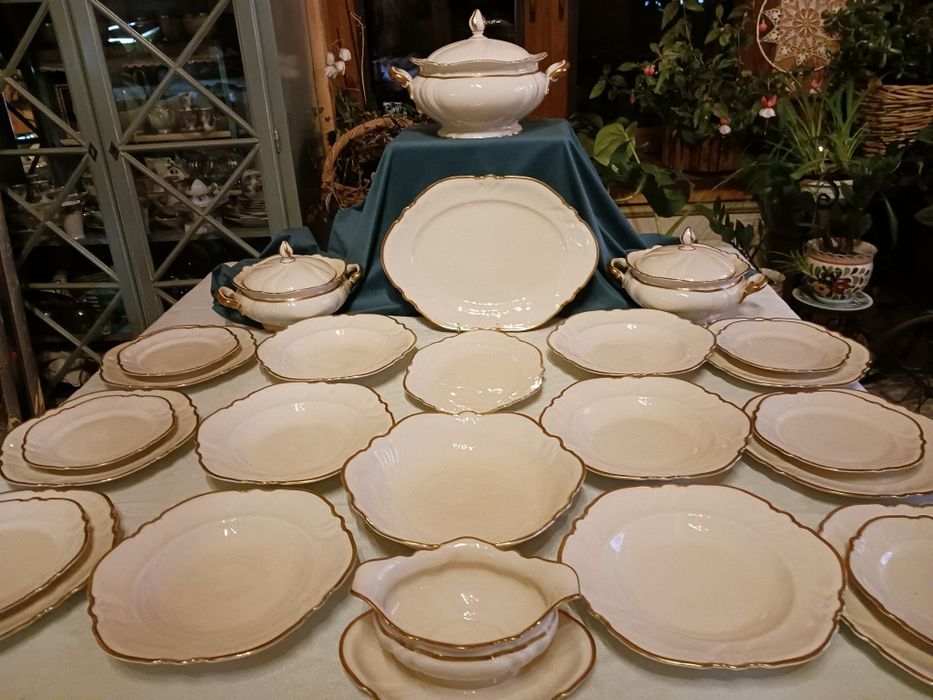 Rosenthal Victoria ecru serwis obiadowy
