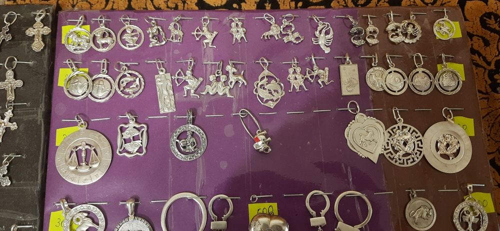 серебро 925+ кулон , подвес , крестик , ладанка