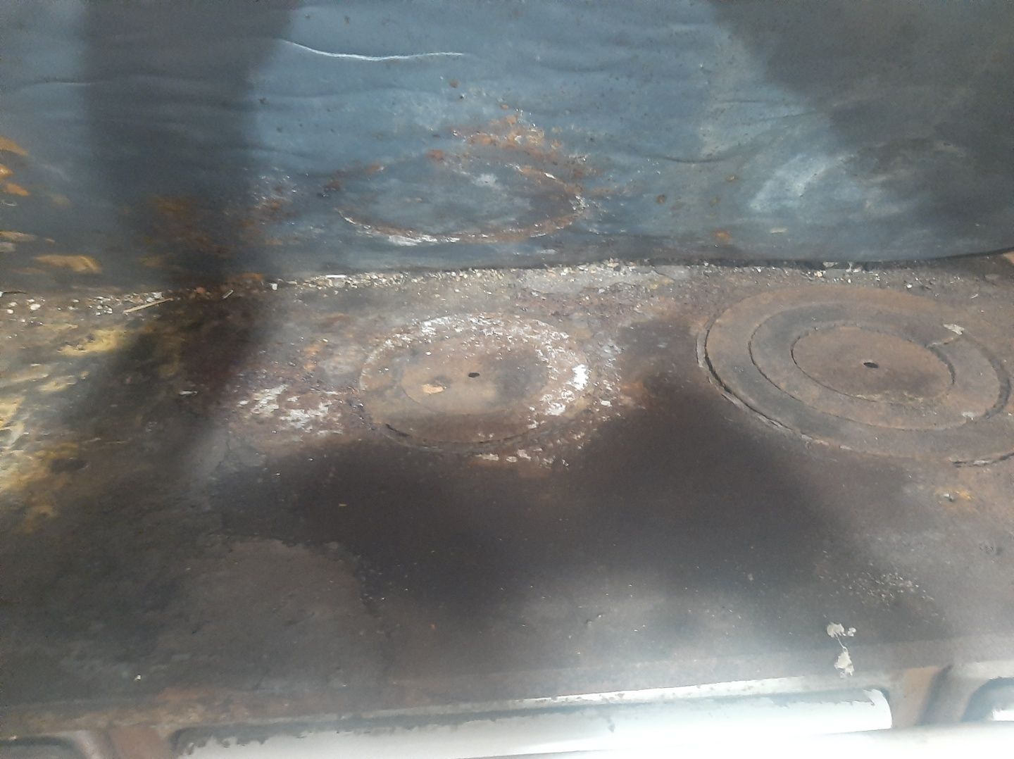 Fogão antigo em ferro
