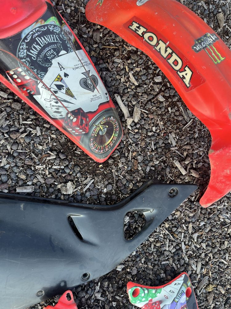 Honda cr 125/250 plastiki