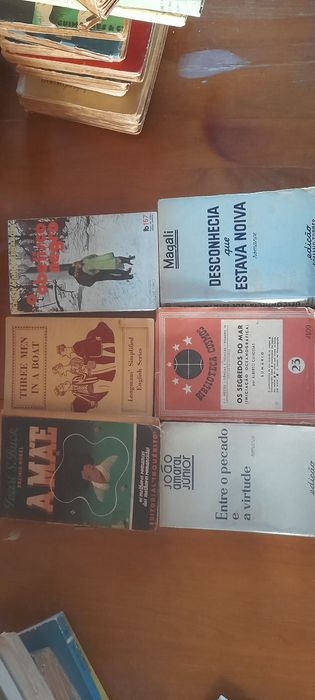 Lote de livros antigos e coleções diversas – Anos 1930 a 1980