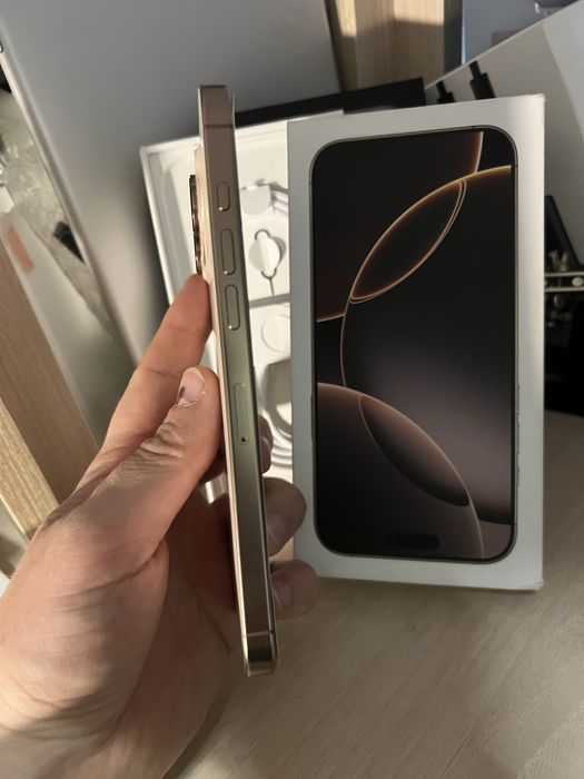  iPhone 16 Pro Max 256gb Desert Titanium Neverlock Відмінний стан