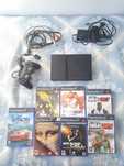 Ps2 slim com comando + jogos