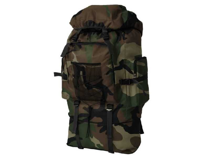 Plecak XXL 100L w wojskowym stylu MORO [OKAZJA]