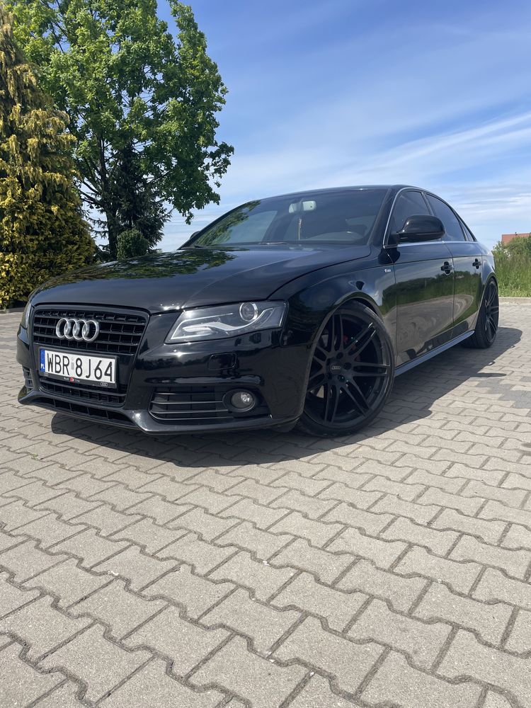 Audi a4 b8 Piękna Sportowe zawieszenie