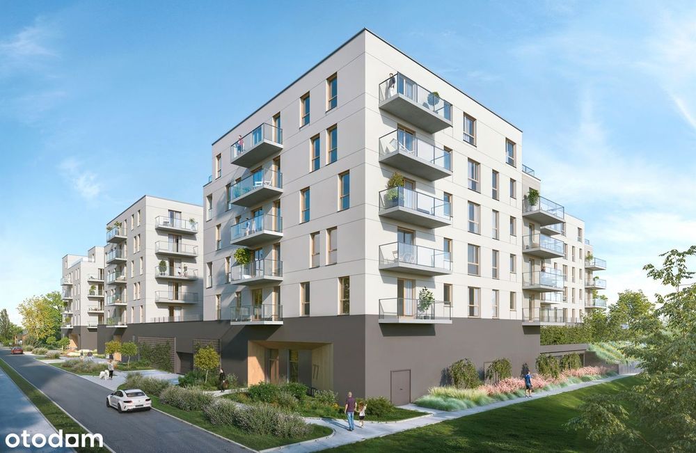 2-pokojowe mieszkanie 38m2 + balkon Bezpośrednio