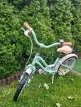 Rowerek dla dzieci 16" Heart bike miętowy Sun Baby