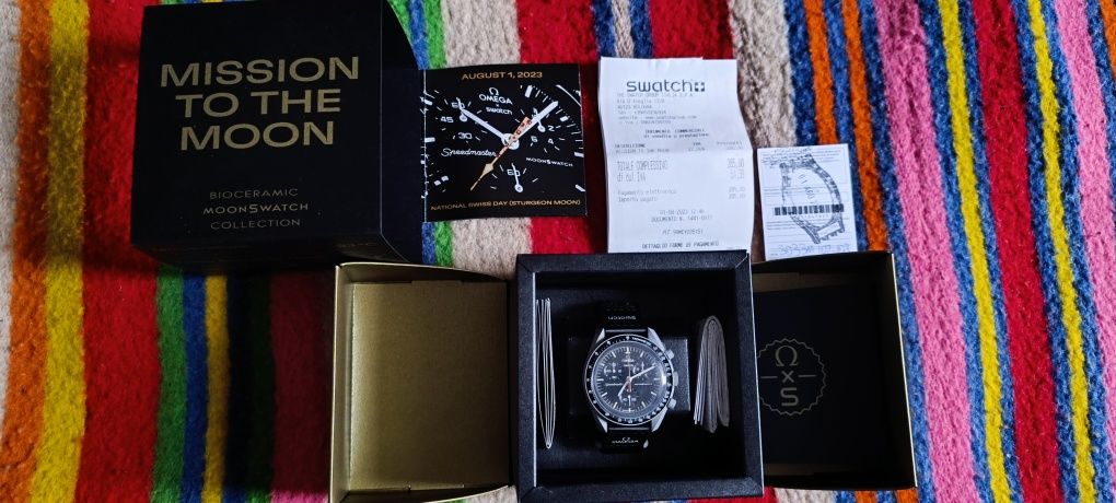 Swatch Moonwatch Moonshine Gold