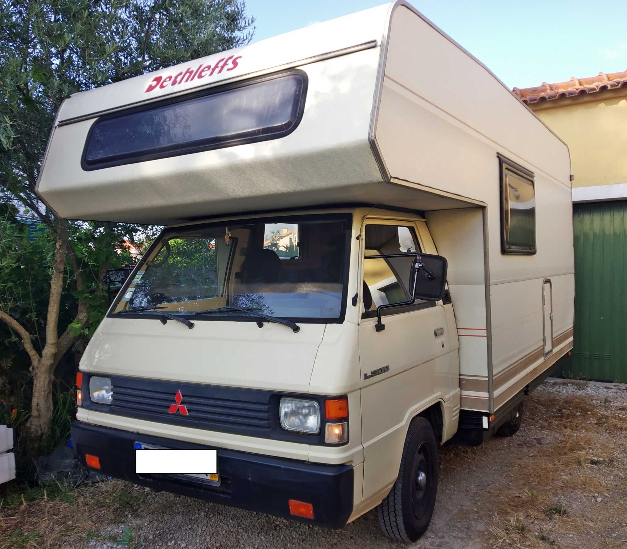 Autocaravana Mitsubishi L 300 Dethleffs 6 lugares