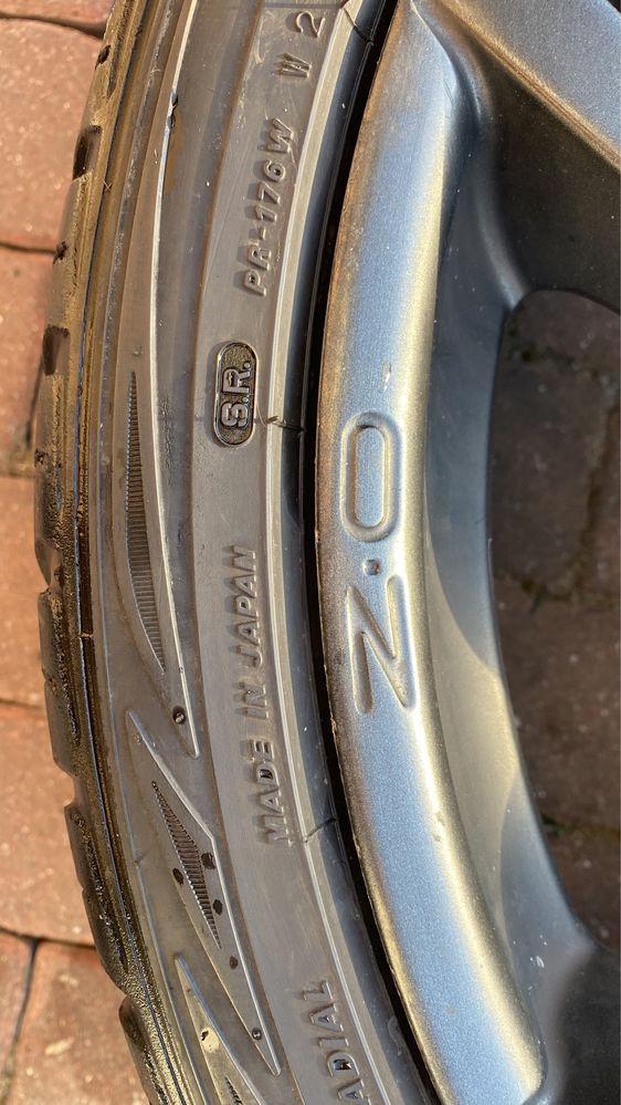 Koła - Alufelgi OZ + opony Falken 295/30 R22 komplet lato 4szt