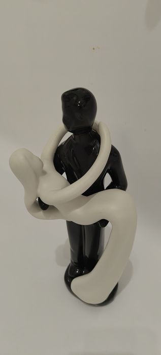 Figurka młoda para, nie prl, nie Ćmielów