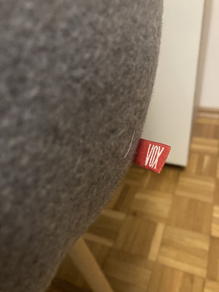 Fotel VOX Grand szary, jak nowy!