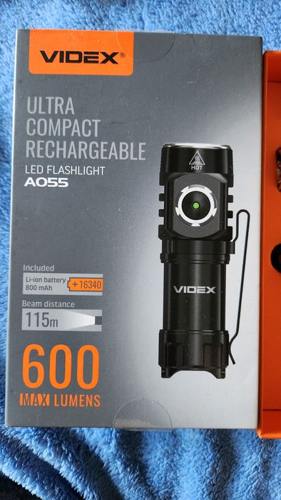 Ліхтарь Videx A055 600 lumens