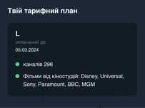 SWEET TV акаунти оплачені на рік тариф L