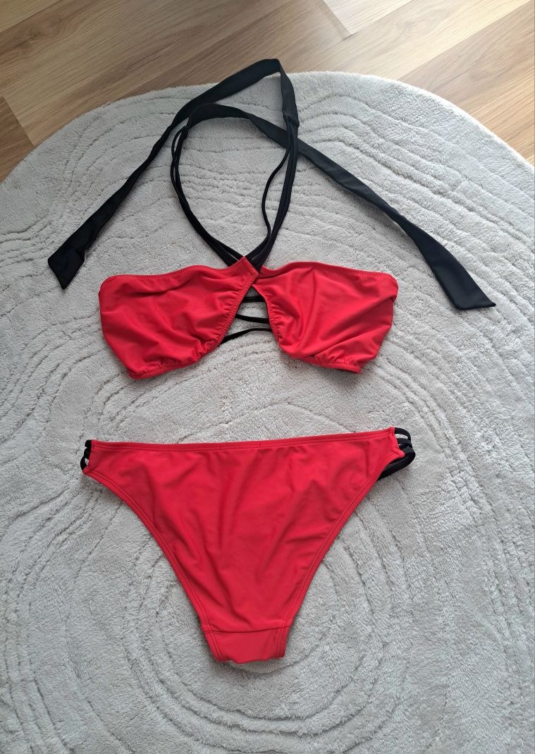 Strój kąpielowy missguided r. 38 M czerwony