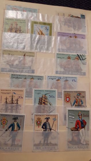 Coleção de 164 selos