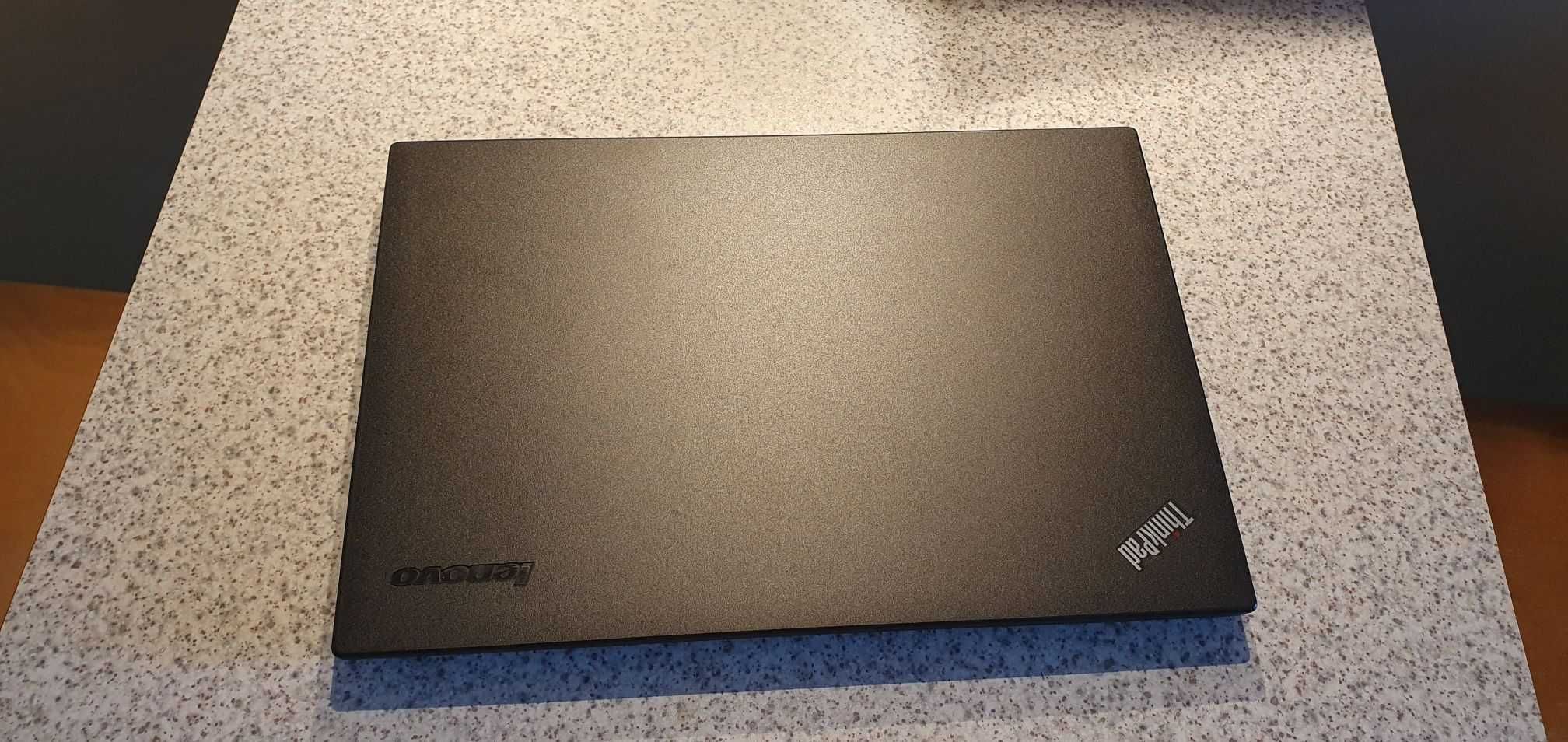 Laptop ultrabook tytanowy ThinkPad 14" i5 5G. 8Gb 256SSD 2xbat Win11