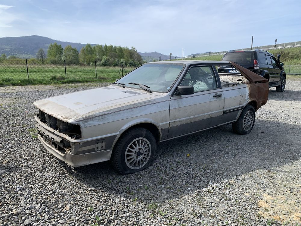 Audi 80  B2  Coupé typ 85 1982 - baza na rajdówkę