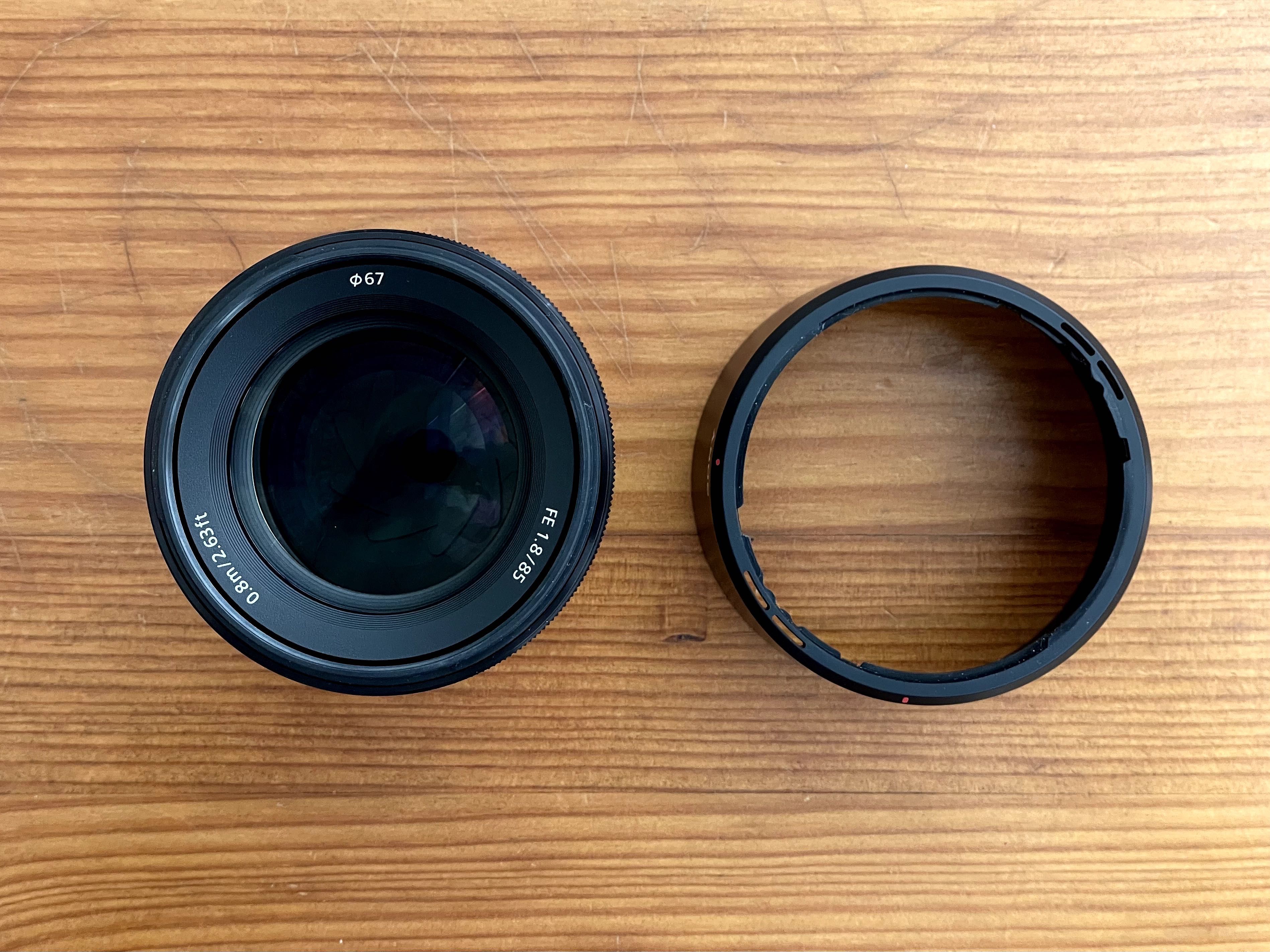 Objetiva Sony FE 85mm f/1.8