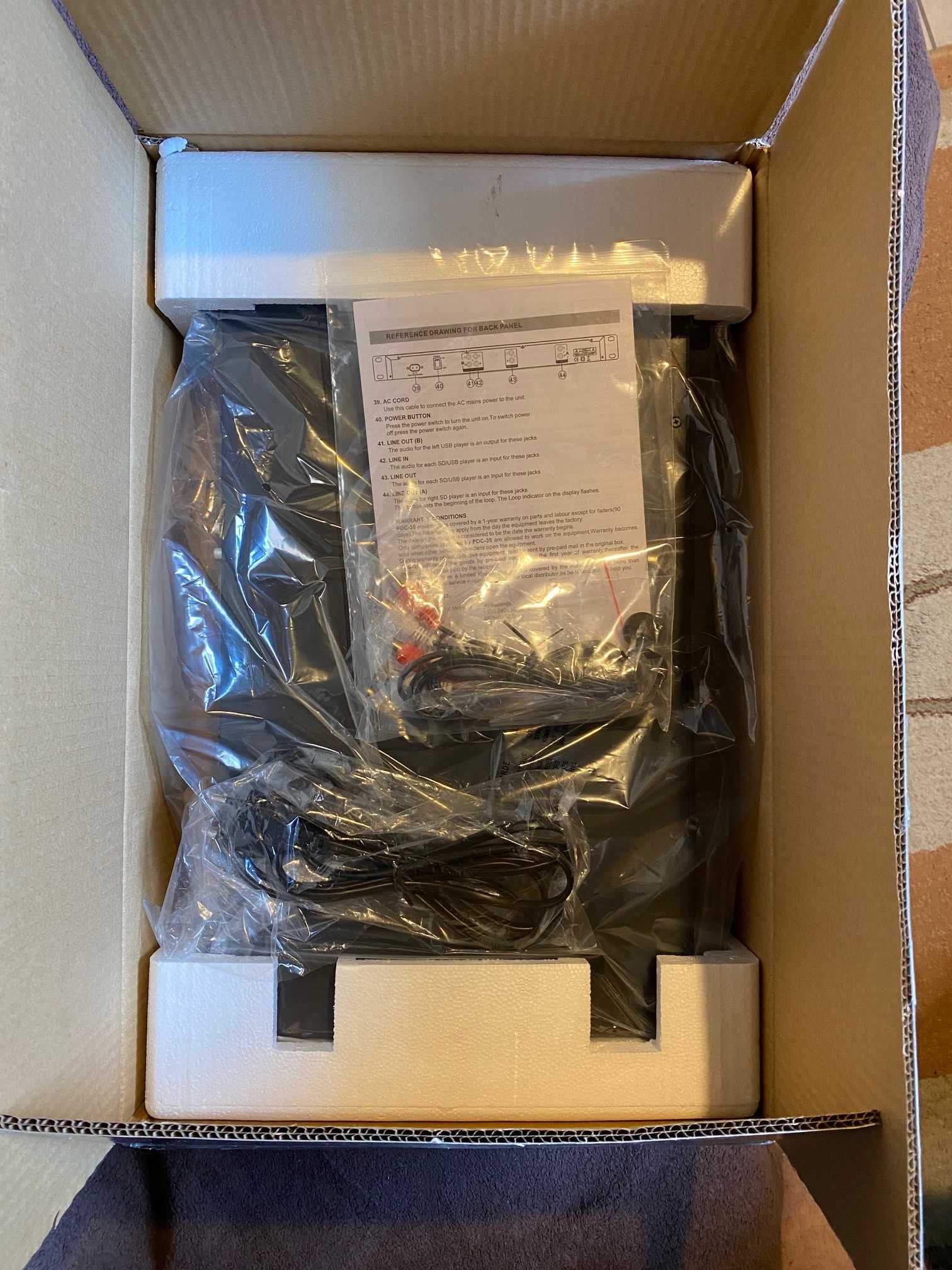 Odtwarzacz CD/MP3 USB/SD PDC-35 nowy, stan sklepowy.