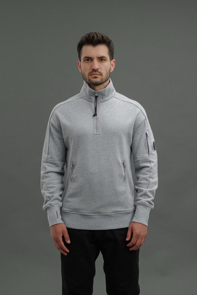 Чоловічий світшот C.P. Company 1/3 zip 16CMSS081A005086W ОРИГІНАЛ