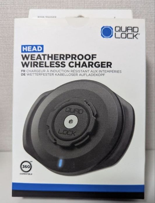 Carregador sem fios (Quad Lock Weatherproof Wireless Charger