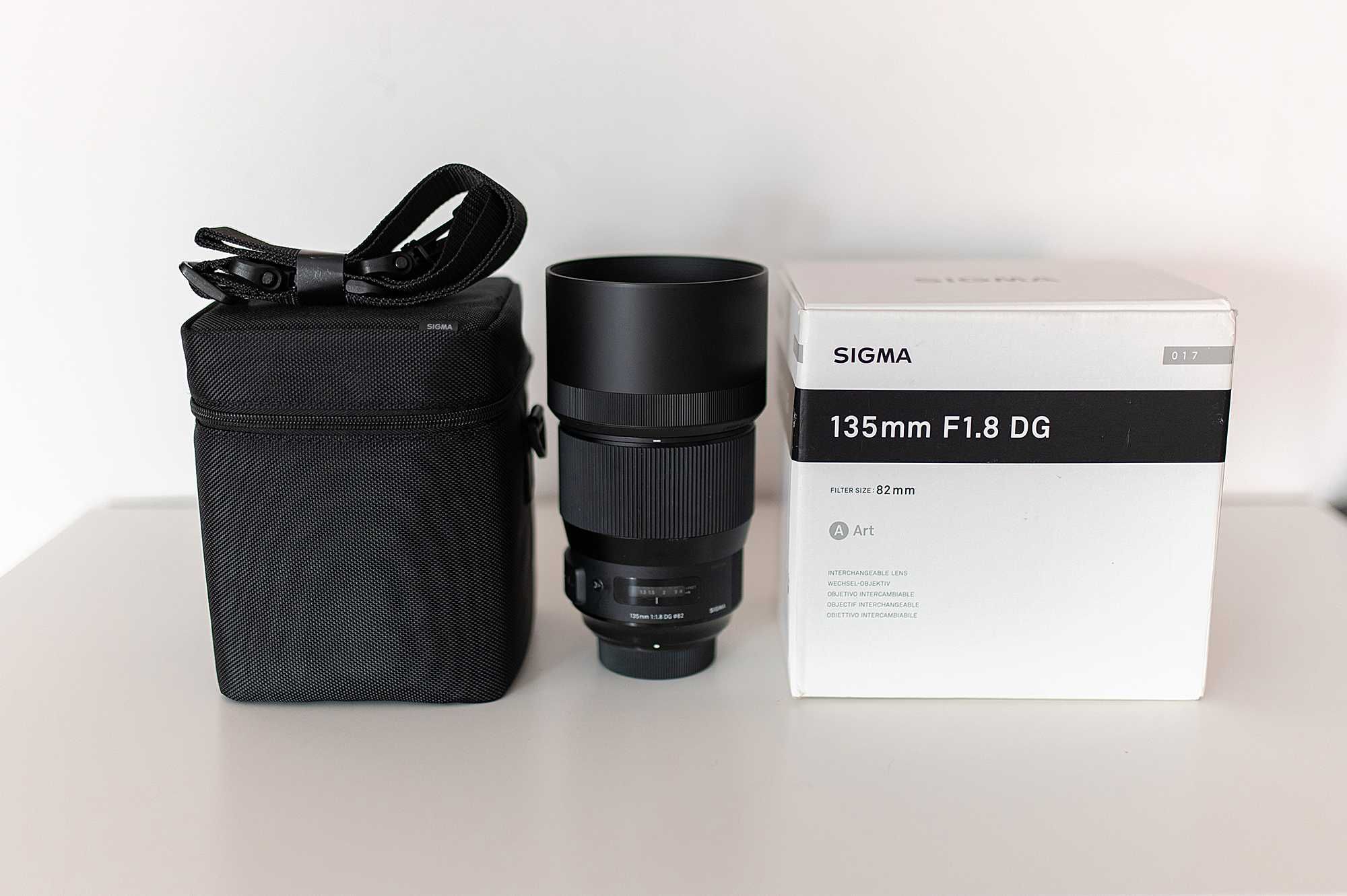 Obiektyw Sigma ART 135 mm F 1.8 Nikon F HSM teleobiektyw