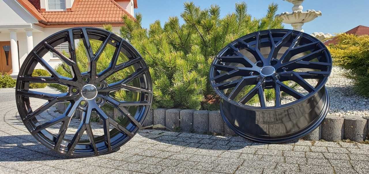 Nowe Felgi 5710 do Audi A5 A6 S6 A7 Q5 RSQ5 A8 Q7 Q8 21 Cali Czarne