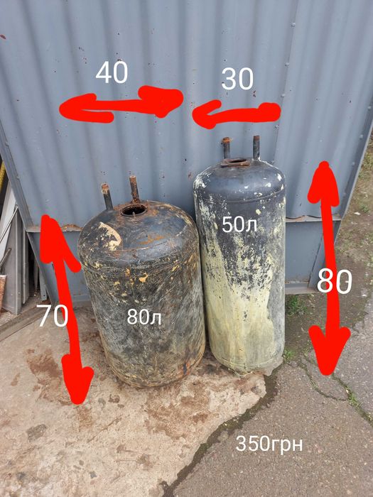 Бак, бойлер, ресивер, ємність, бочка, нержавійка