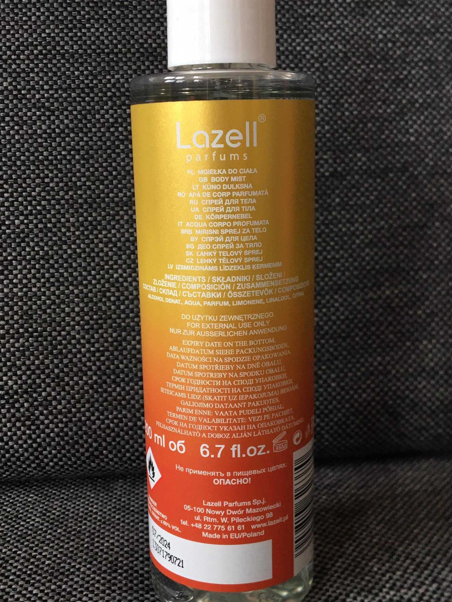 Lazell Tropical Dreams perfuma mgiełka Spray do ciała 200ml